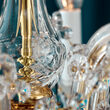Candelabru clasic cristal Aur 24k 8xE14/40W, Maria Theresia-A LU 2211/8 MT Gold Orion